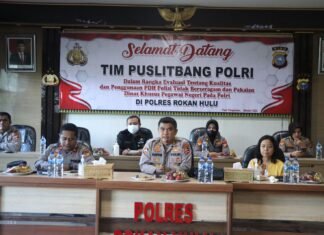 Puslitbang Polri Teliti Kualitas dan Penggunaan PDH di Polres Rohul