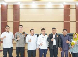 Pemkab Rohil Sambut Kedatangan Satgas PEN Mabes Polri Agar Penggunaan APBD Tepat Sasaran