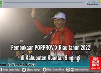 Wabup Indra Gunawan Berharap Kontingen Rohul Raih 5 Besar