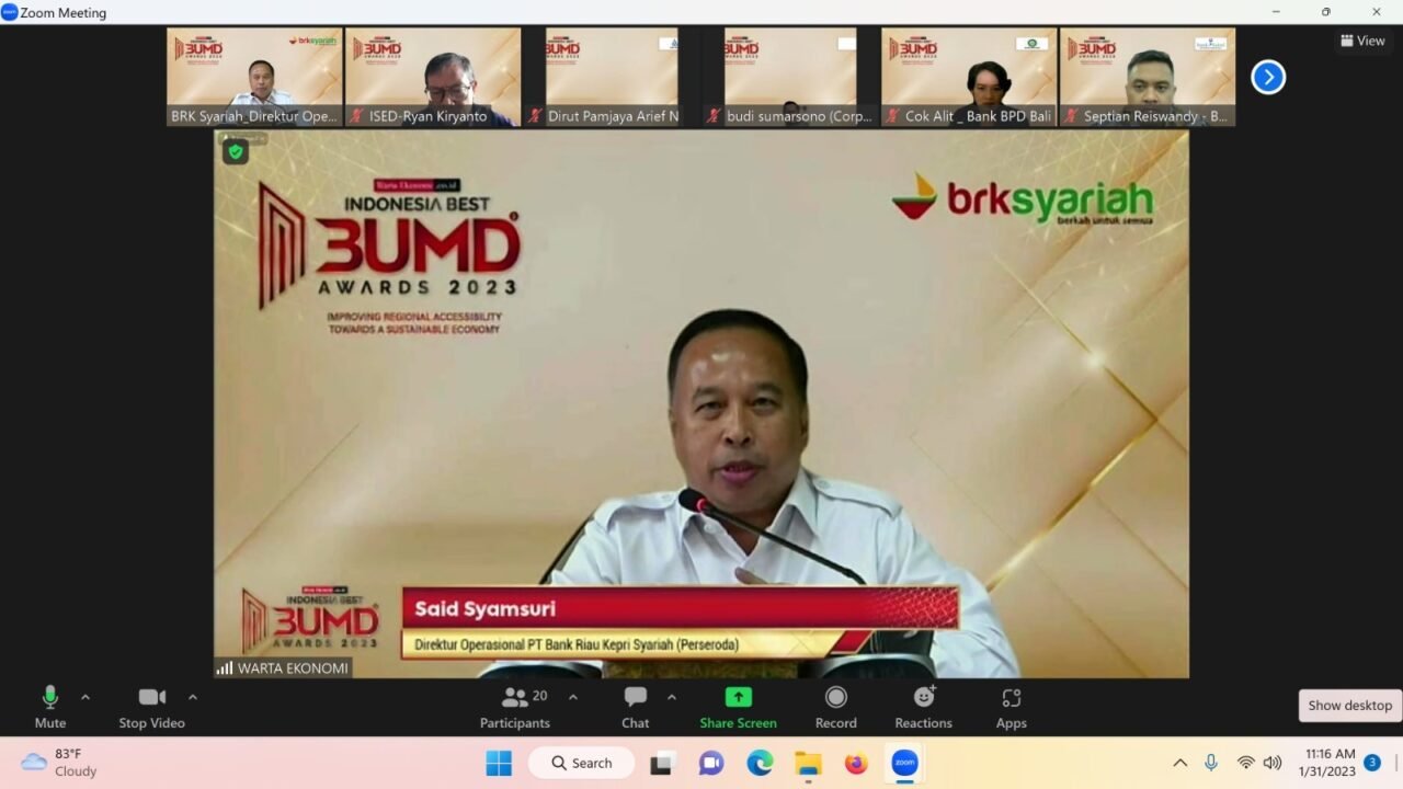 BRK Syariah Kembali Terima Penghargaan Indonesia Best BUMD Award 2023 ...