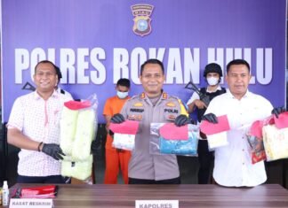 Polres Rohul Tangkap Sepasang Kekasih yang Buang Bayi di Masjid