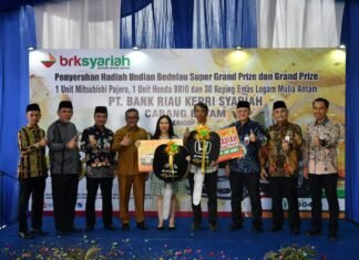 Undian Bedelau II BRK Syariah, Vivi Raih 1 Unit Pajero Sport Ultimate