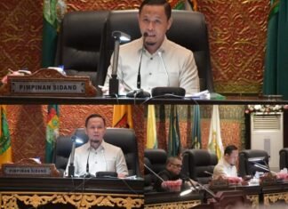 DPRD Provinsi Riau Paripurna Beberapa Agenda