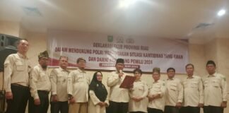 FKUB Riau Dukung Polri Ciptakan Kamtibmas Jelang Pemilu 2024 Antar Lintas Agama