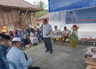 Anggota DPRD Riau Syamsurizal Sosialisasi Bidang Keagamaan dan Pengembangan Ekonomi Masyarakat