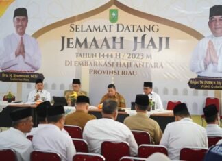 Pemprov Riau Rapat Teknis Pemulangan Jemaah Haji