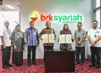BRK Syariah dan Universitas Riau Teken MoU Layanan Jasa Perbankan