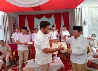 Sukiman Kembali Pimpin DPC Gerindra Rohul
