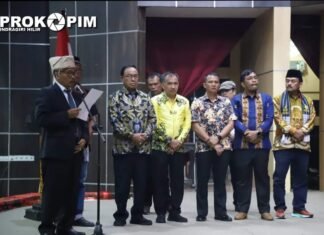 Bupati Wardan Hadiri Pengukuhan dan Pelantikan IKBR