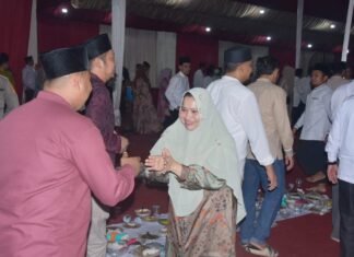 Syukuran Sambut Ramadhan, Bupati Kasmarni Ajak Masyarakat Saling Memaafkan