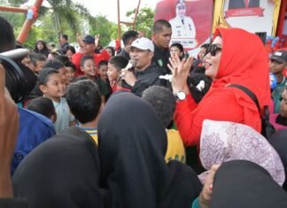 Ribuan Masyarakat Bengkalis Ikuti Jalan Santai dan Edukasi Damkar