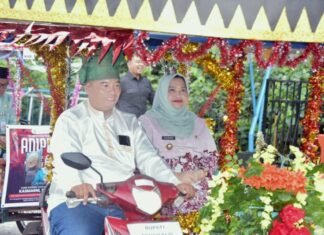Bupati Kasmarni Bawa Adipura Keliling Kota Bengkalis