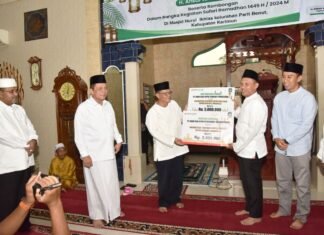 Direksi BRK Syariah Safari Ramadan Bersama Pemprov Kepri dan Berikan Bantuan CSR
