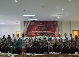Resmi Dilantik, Berikut Nama 80 PPK KPU se Rokan Hulu Tahun 2024
