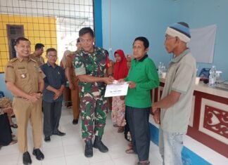 75 Warga Kurang Mampu di Pematang Berangan Rerima BLT