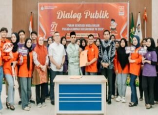 KPU Kampar Mou LMND, Tingkatkan Partisipasi Pemilih Muda Pilkada 2024