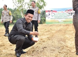 Ketua DPRD Kota Pekanbaru Hadiri Launching Gugus Tugas Polri
