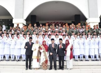 Pimpinan dan Anggota DPRD Pekanbaru Ikuti Upacara HUT RI ke-79