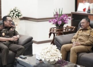 Kajati dan Gubri Perkuat Dukungan Kebijakan Pembangunan Berbasis Prinsip Hukum