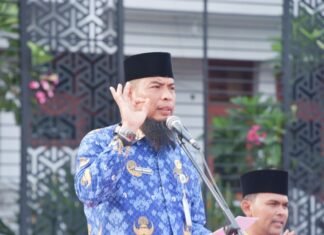 Bupati Bengkalis Pimpin Upacara HKN dan HUT ke-78 Koperasi Nasional