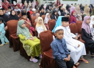 Milad GELIBU, Bupati Inhil Ingatkan Peningkatan Peduli Anak Yatim