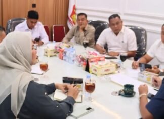 Ginda Burnama Pimpin Rakor Fraksi Gerindra se Riau
