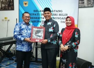 Bupati Inhil Kunker ke Pemkab Tanah Datar Sumbar