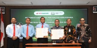 Perkuat Mitigasi Risiko, BRK Syariah dan Kejari Lingga Teken Kerja Sama Hukum Perdata dan TUN
