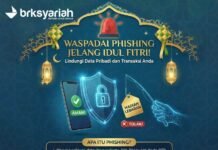 Waspada Phishing Jelang Idul Fitri, BRK Syariah Edukasi Nasabah