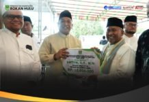 Bupati Anton Menjemput Aspirasi Pada Agenda Safari Ramadan di Desa Karya Mulya