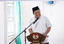 Safari Ramadan, Plt Gubri SF Hariyanto Santuni Anak Yatim di Bagansiapi-api