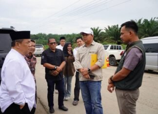 Plt Gubri Minta Perbaikan Jalan Rampung Jelang Idulfitri