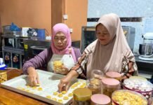 Sentuhan CSR BRK Syariah, UMKM KUBE Lengkuas Jaya Makin Naik Kelas