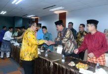 Bupati Bengkalis Hadiri Silaturahmi dan Halal Bihalal FKPMR