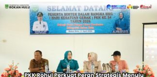PKK Rohul Perkuat Peran Strategis Menuju Indonesia Emas 2045