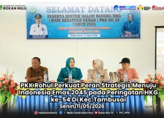 PKK Rohul Perkuat Peran Strategis Menuju Indonesia Emas 2045