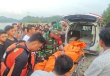 Korban Tenggelam di Muara Jalai Ditemukan Meninggal Dunia