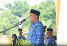 Bupati Rohul Anton Pimpin Upacara Hari Pancasila