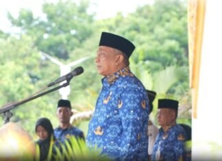 Bupati Rohul Anton Pimpin Upacara Hari Pancasila