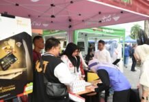 BRK Syariah Hadir Meriahkan Festival Ketan Talam Durian Terpanjang di Dunia, Dekatkan Layanan Perbankan kepada Masyarakat