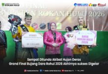 Sempat Ditunda Akibat Hujan Deras, Grand Final Bujang Dara Rohul 2026 Akhirnya Sukses Digelar.