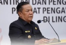 Lantik 238 Pejabat, Plt Gubri Tekankan Kerja Maksimal