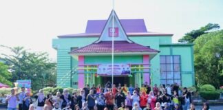 Dinas Koperasi dan UKM Bengkalis Gelar Bazar dan Senam Bersama