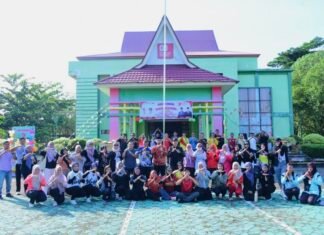 Dinas Koperasi dan UKM Bengkalis Gelar Bazar dan Senam Bersama