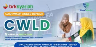 BRK Syariah dan Wakaf Warrior Hadirkan CWLD, Wujudkan Wakaf Produktif untuk Pengadaan Alat Kesehatan di Batam