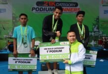 Gaungkan Semangat Hidup Sehat dan Cegah Karhutla