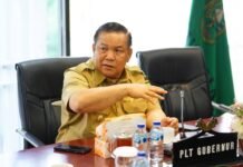 Gerak Cepat, Plt Gubri Segera Tangani Persoalan Banjir di Jalan Sudirman
