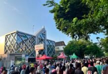 BRK Syariah Wilayah Pekanbaru Semarakkan CFD Lewat Senam Sehat dan Edukasi Produk Perbankan