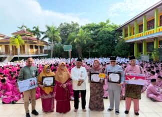 Kolaborasi BRK Syariah dan Disdukcapil Rohil Permudah Pelajar Miliki Tabungan SimPel dan KIA