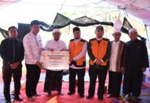 Bersempena HUT Ke-81 RI, BRK Syariah dan UPZ Salurkan Bantuan Untuk Ponpes Syekh Burhanuddin Kuntu Pascakebakaran